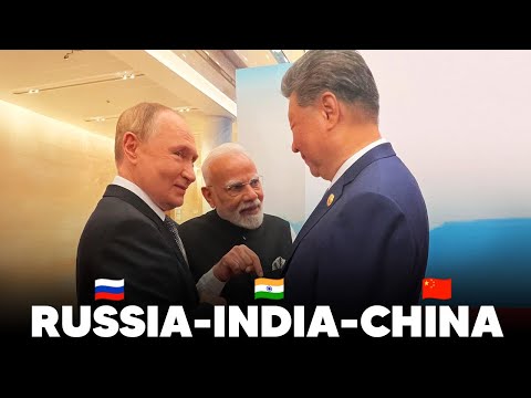 PM Modi, President Putin, President Jinping at the SCO Summit in Tianjin, China