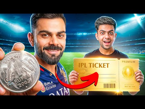 Turning ₹1 into a cricket match ticket in 6 hours!
