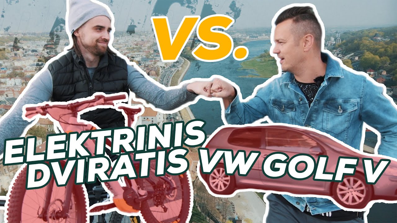 Dviratis vs VW Golf / Spausk Gaza TV