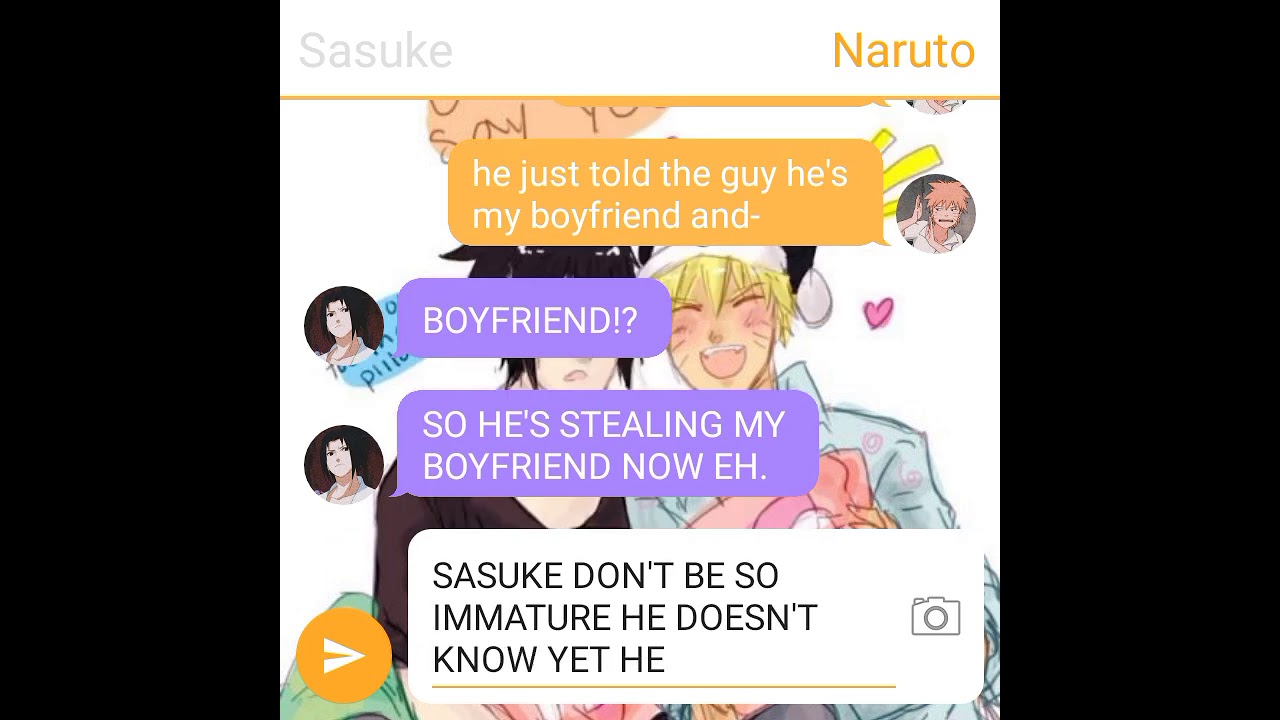 💜SasuNaru My Teacher is My Lover Au Texting Story💜 ep. 16 - YouTube