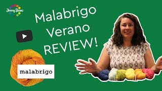 Malabrigo Verano Yarn Review!