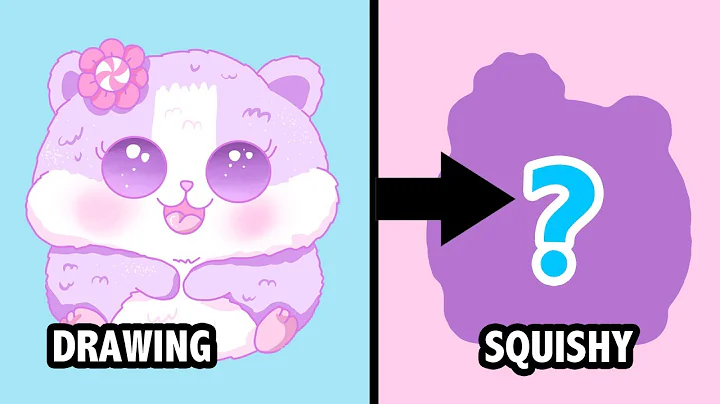 Turning My Drawings Into SQUISHIES #4