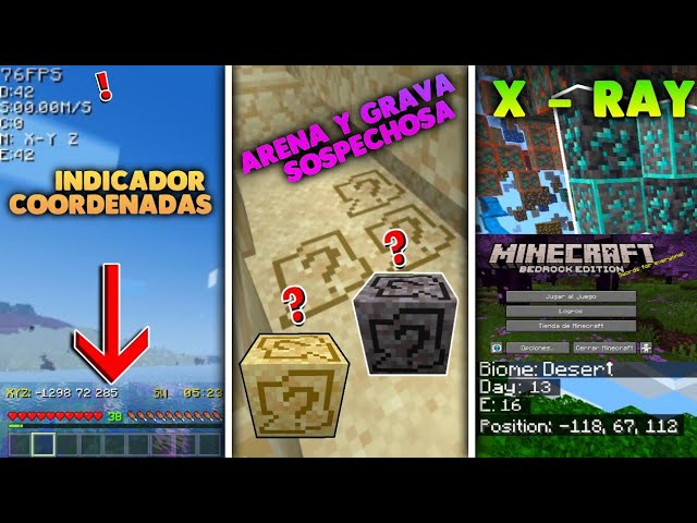 ✓🟢👉 TOP 5 LAS MEJORES TEXTURAS para tu, MinecraftBedrock