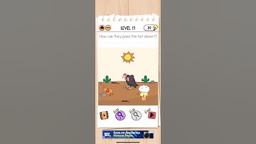 Brain Test 2 | Tom’s Adventure | Level 17- How can they pass this hot desert?