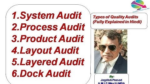 Types of Quality Audits. (in Hindi)