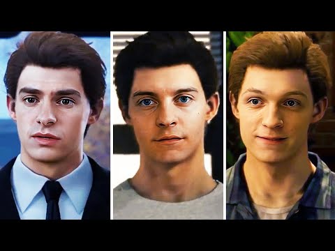 Tobey Maguire, Tom Holland And Andrew Garfield in Marvel's Spider-Man [DeepFake]