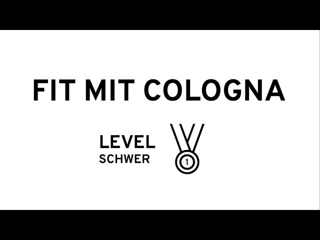 Watch Fit mit Cologna - Level Schwer on YouTube.