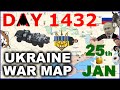 Day 1432 Ukraïnian Map