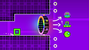 Geometry Dash but Portals are Random!