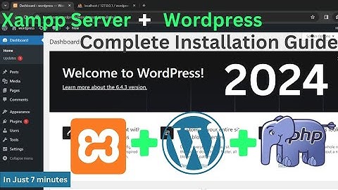 How to Install WordPress in Xampp on Windows 10/11 [ 2024 Update ] Complete Installation Guide