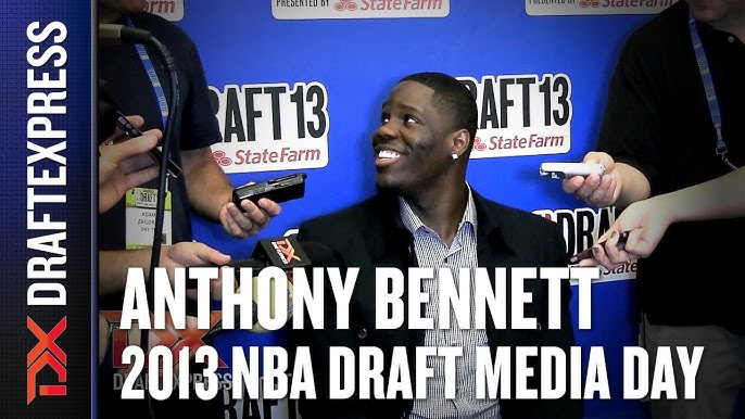 Anthony Bennett Talks 2K Sports And EA Sports at NBA Draft 2013 -  Gamerhubtv 
