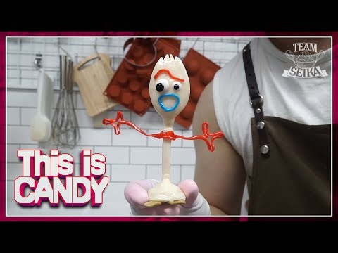 토이스토리 포키사탕 만들기/ <strong>DIY</strong> Toy <strong>Story</strong> ForkyCandy making