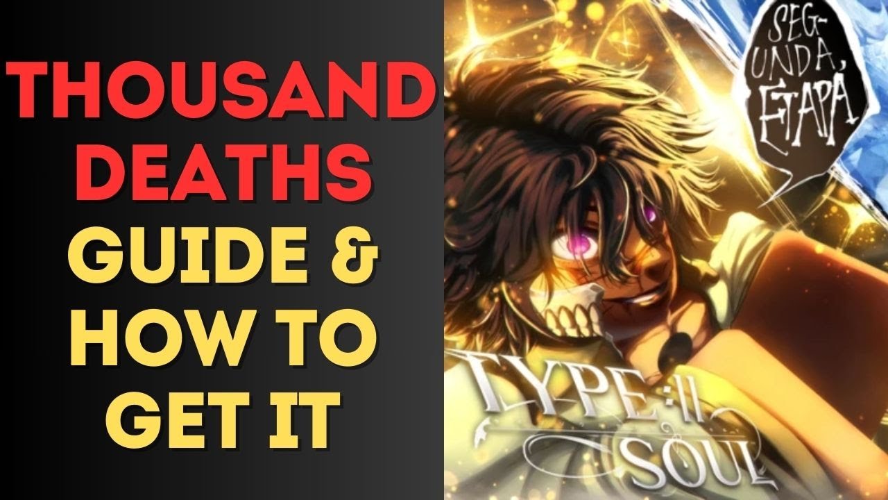 Type Soul Thousand Deaths Guide & How to Get It - YouTube