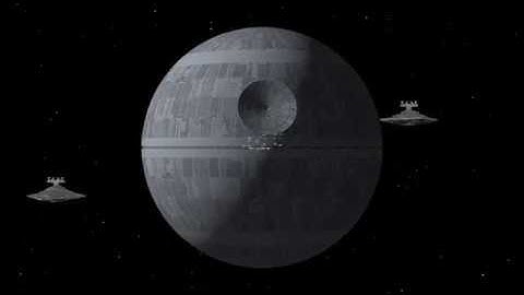 Death Star 3D Model Animation (Element 3D)