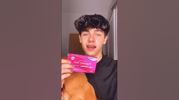 Kyle Thomas 💙 DOG pregnancy test! 🤰🐶 i’m super excited for puppies! 💕 #kylethomas #shorts