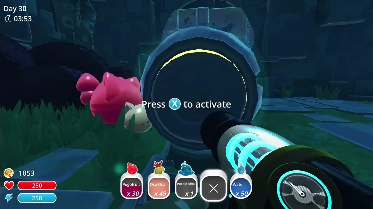 How To Get To Ancient Ruins Slime Rancher Slime Rancher - Ancient Ruins Map Data Node Location - YouTube