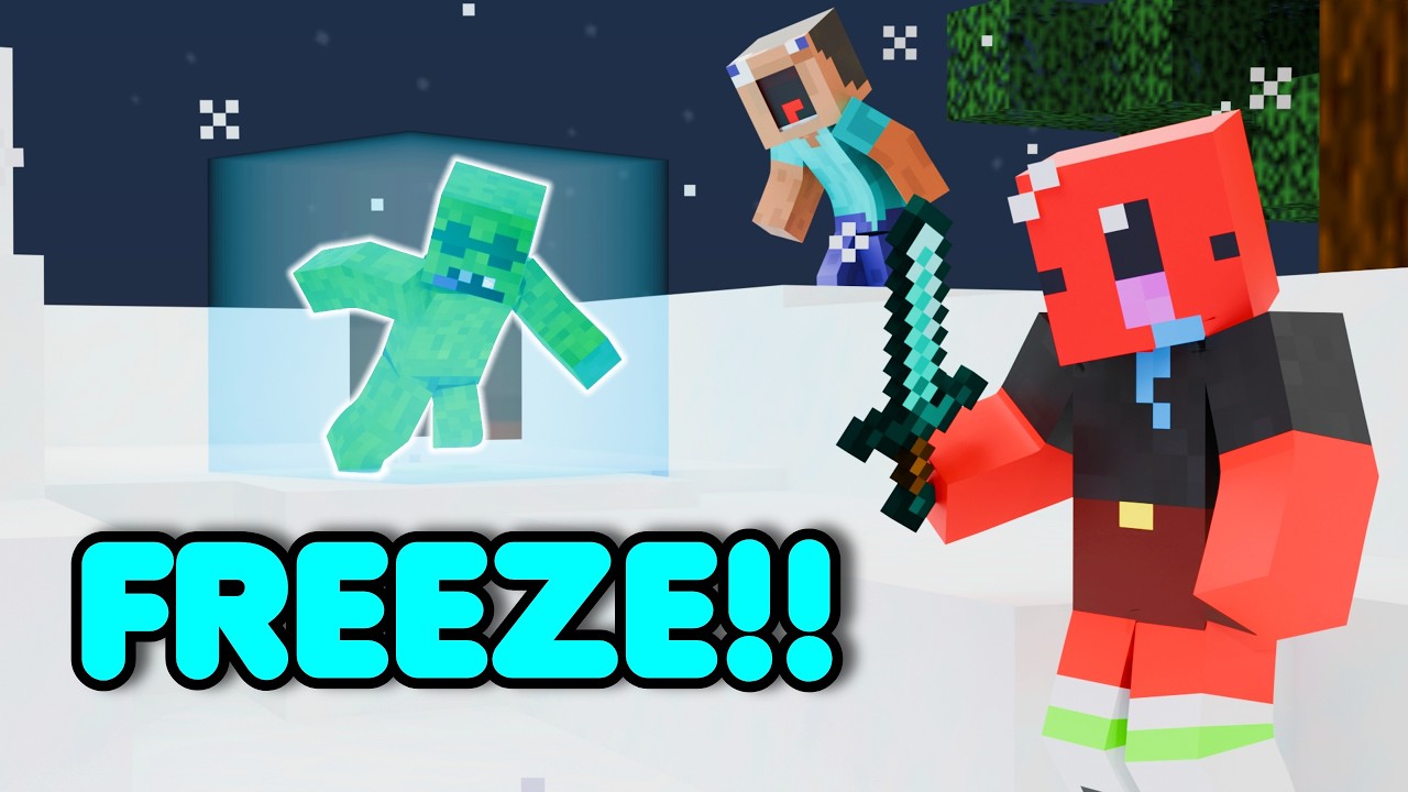 Minecraft Freezetag is AWESOME