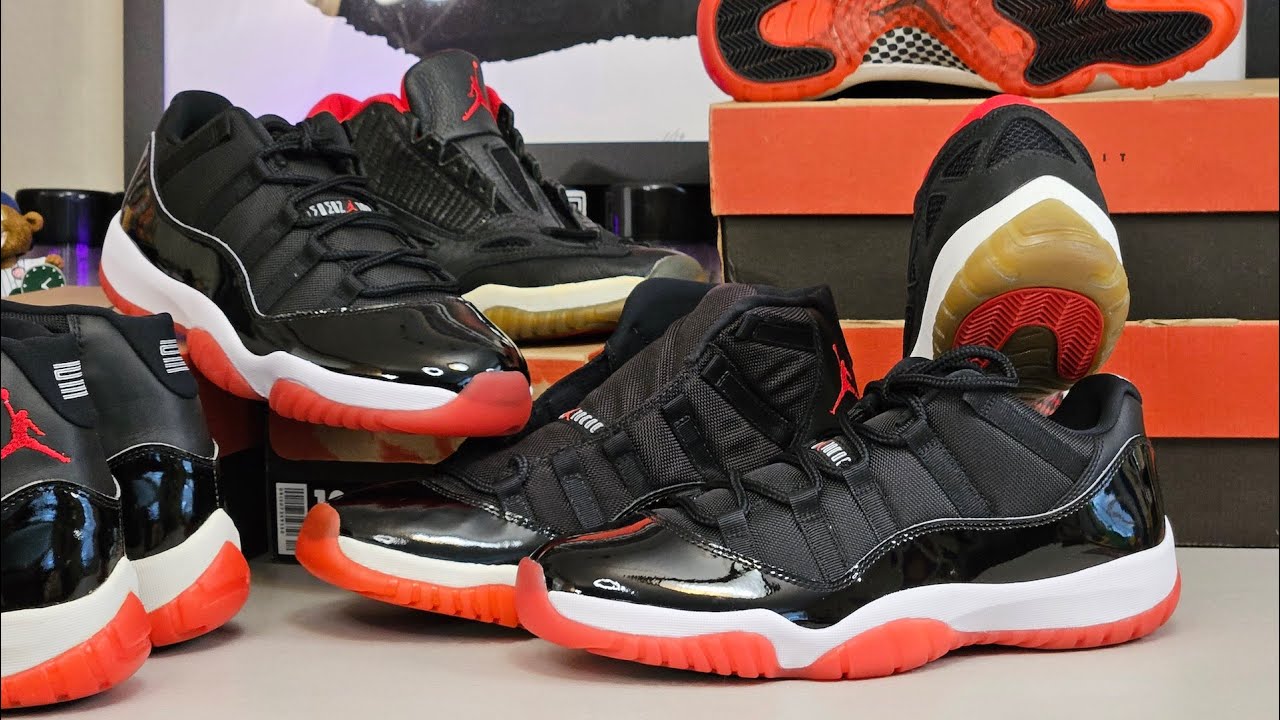 Air Jordan 11 retro low playoff PE a la 3x OG