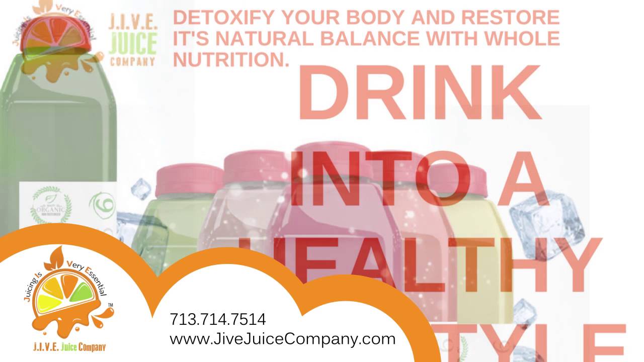 JIVE Juice Company Beverages in Houston YouTube