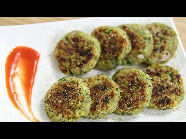 Moong Dal Tikki Recipe | Green Gram Patty | Indian Snacks Recipe | Snacks Recipes | Ruchi Bharani | Rajshri Food