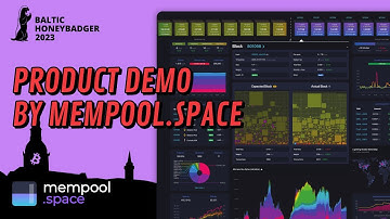Product demo by mempool.space