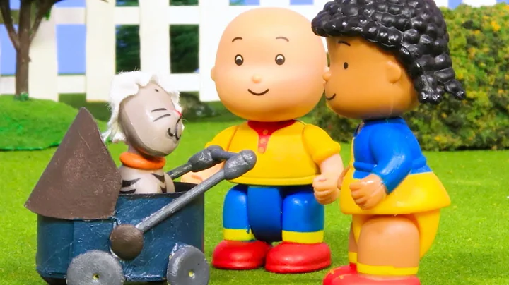 NEW! Babysitter Caillou 👶 | Caillou Stop Motion  | Videos For Kids | Funny Animated