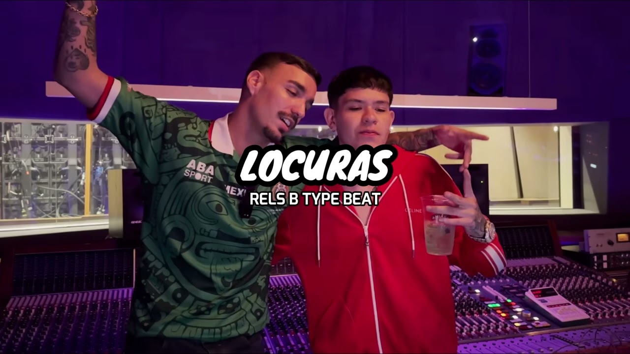 LOCURAS | Rels B x Junior H x Peso Pluma | Reggae Type Beat | Corrido Tumbado Instrumental |