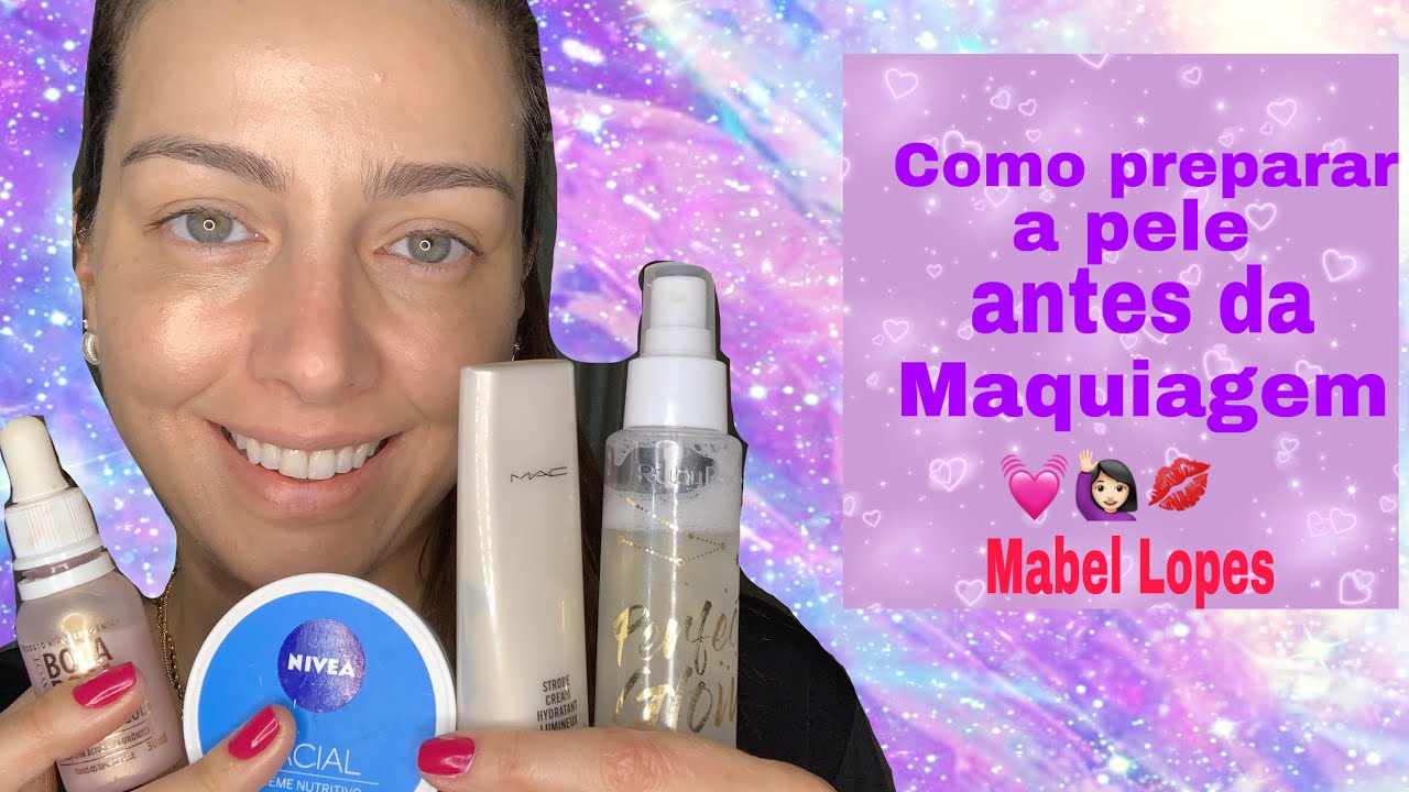 Como preparar a pele antes da maquiagem 💄 - YouTube