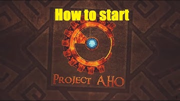 How to manually Install and get started with Project AHO