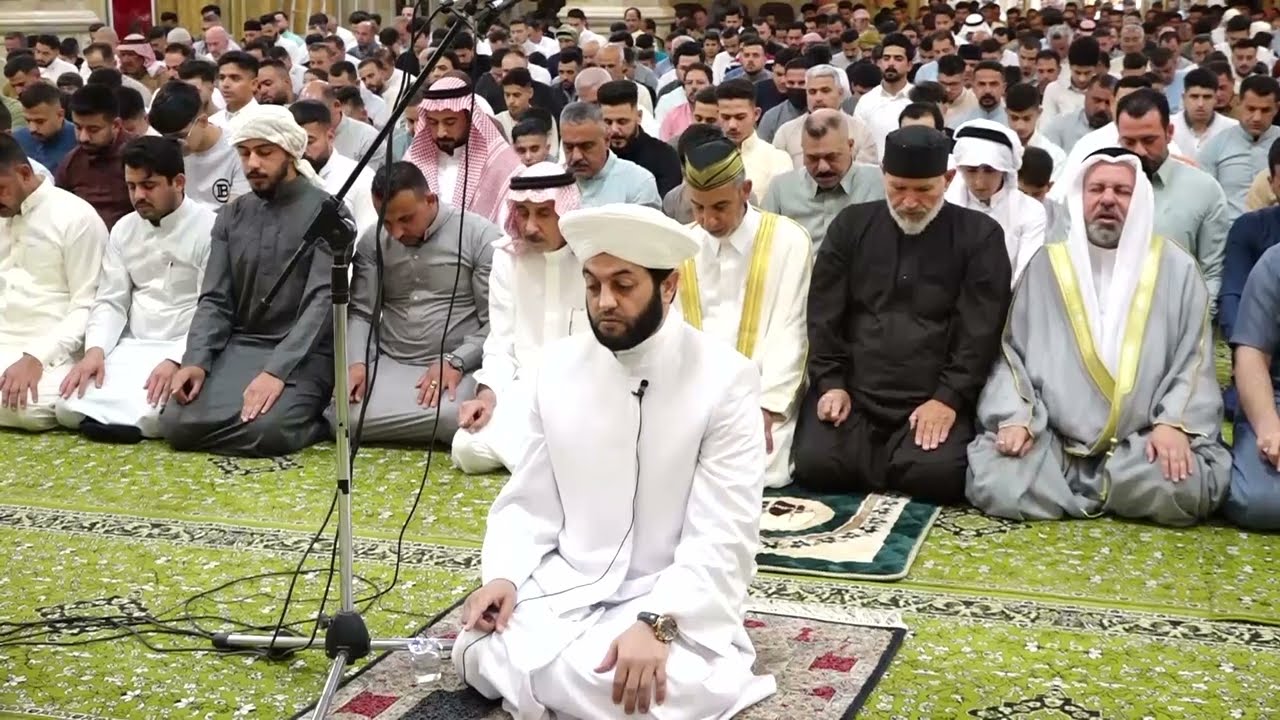 تغطية صلاة العيد من جامع الدولة الكبير في مدينة الرمادي 2022