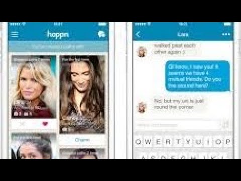 Happn app login in with Facebook in iPhone