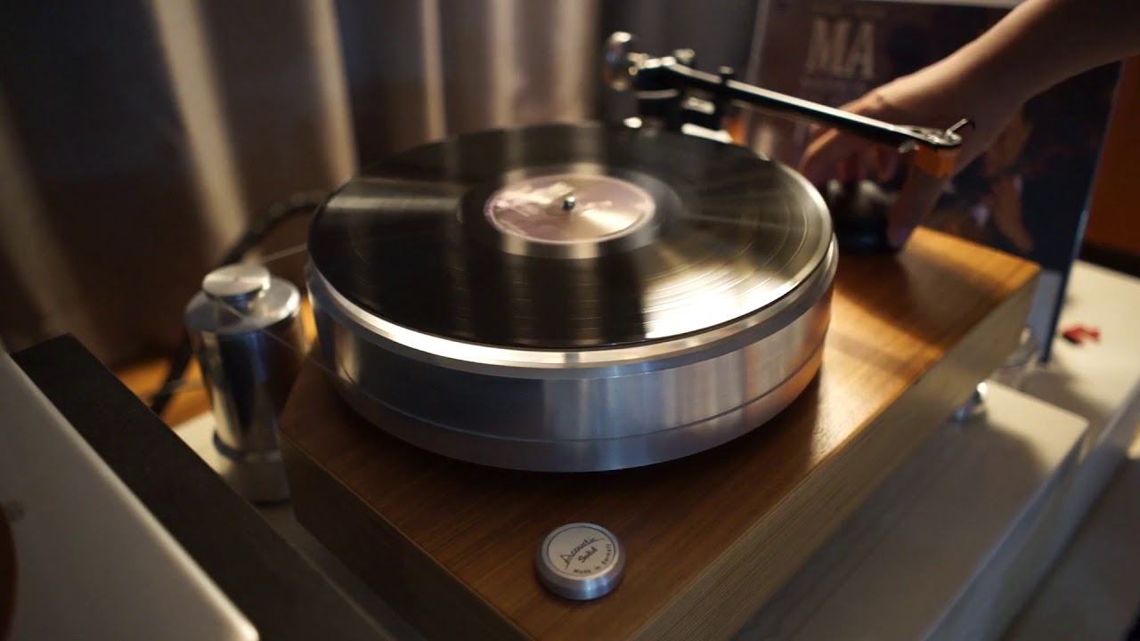 Stabilizzatore per vinile e test stroboscopico. Prova LUMI - - VIDEOCLIP