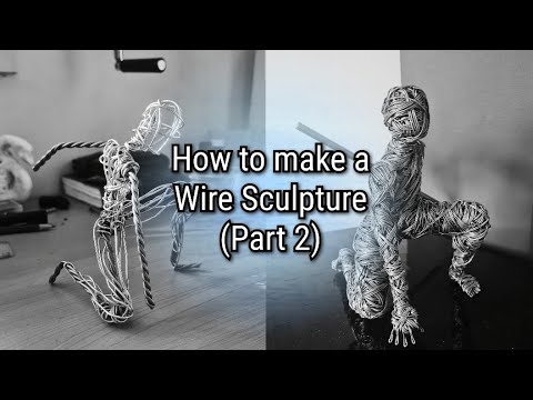 How to Make a Wire Armature for Clay Sculpture - Easy Tutorial