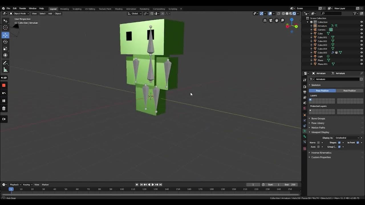 Simple rigging. Simple rigging