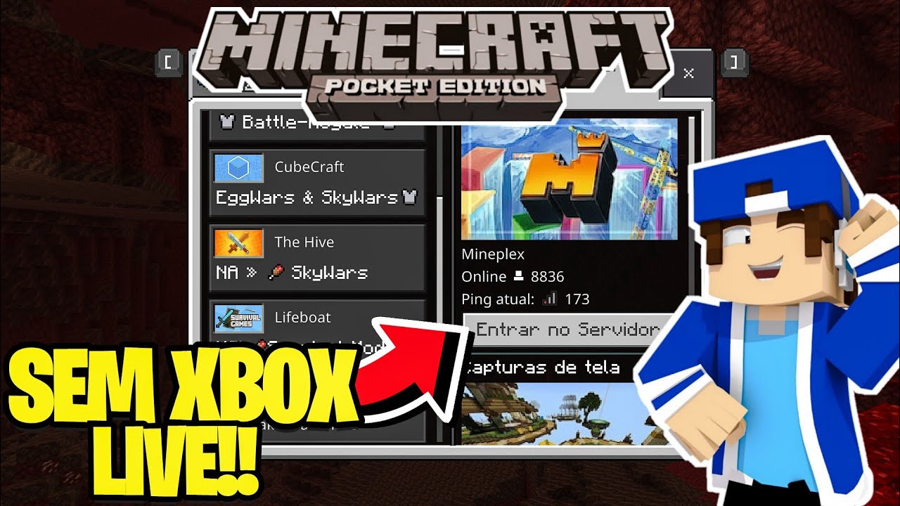 ⭐Como Jogar com Amigos👥no Seu Mundo🌎no Minecraft❕Online 