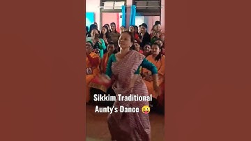Thumbnail of Sikkim Traditional Aunty's Dance Performance 2022 || Creative sikkim #shorts #sikkim