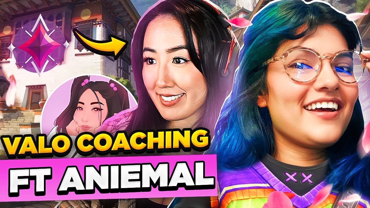 Pro Player Coaches Me in Valorant! ft. Aniemal