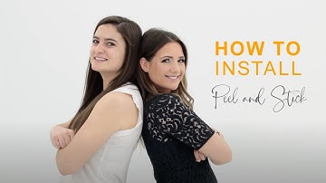 How To Install A Peel & Stick Wallpaper Mural