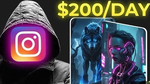 How I Use AI To (Make $10K/MONTH)with faceless Instagram Theme Pages 