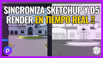 🚀 Descarga e instala LIVESYNC for SketchUp. Sincroniza sketchup y d5 render en TIEMPO REAL !! 🔥