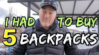 🤔 Will I ever find the right backpack for this 4 month thru-hike?? | PCT Prep