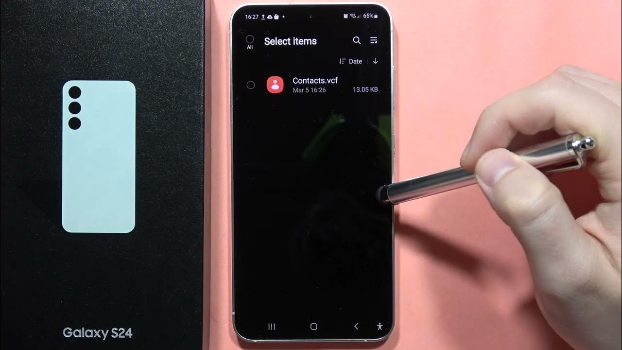 how-to-import-contacts-on-samsung-galaxy-s24-s24-youtube