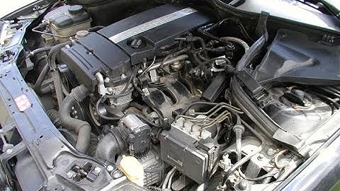 Mercedes Benz 2003-2005 C230 M271 - Serpentine Belt Replacement (Detailed)