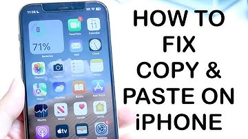 How To FIX Copy & Paste Not Working On iPhone! (2024)