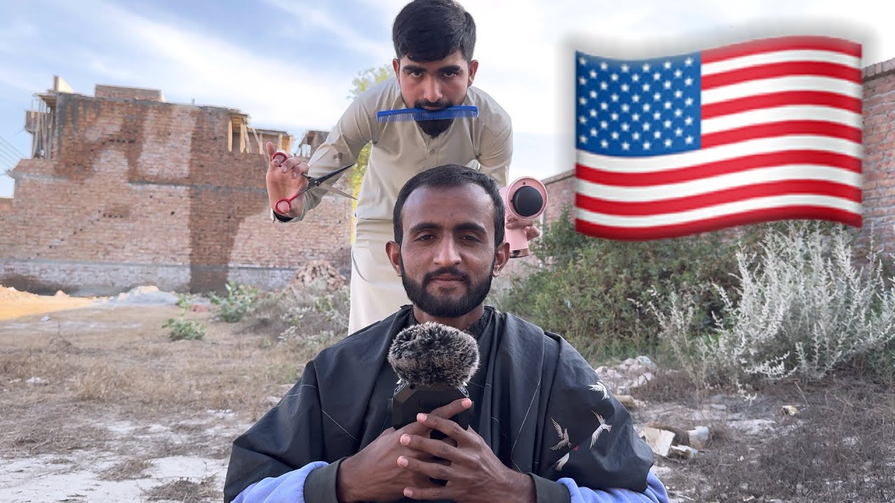 ASMR Haircut 🇺🇸