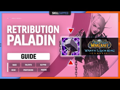 RET PALADIN WOTLK GUIDE | Best Race, Talents, Glyphs, Gear, Professions U0026 Macros