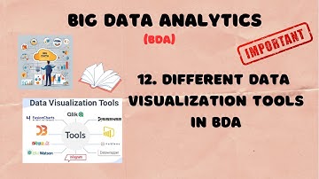 12. Data Visualization in Big Data Analytics | Best Data Visualization Tools for BDA | BDA