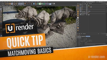 Matchmoving Basics - U-RENDER Quick Tip