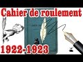 Ecrire à 8 ans en 1922 à Boudjellil, cahier de roulemnt en vidéo