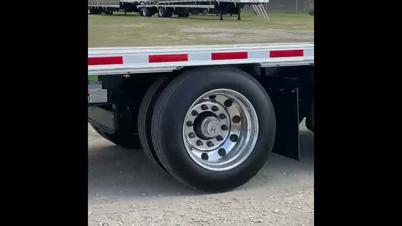 2021 Fontaine 53x102 Drop Deck Trailer Sliding Rear Axle Ramps Ladder Straps Winch Bar